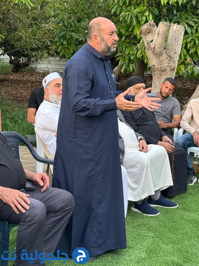 عقد راية الصلح بين أبناء عائلة جابر وأبناء داوود\حسنين